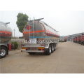 Trailer tanker bahan bakar paduan aluminium 33,6 ton